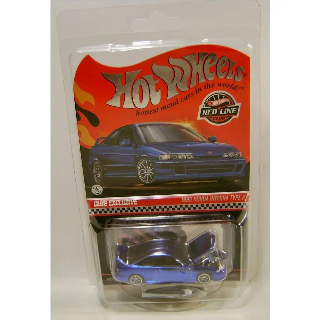 1995 `95 Honda Integra Type R Blue Red Line Club Car Rlc Hot Wheels 2025