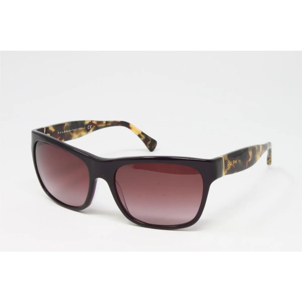 Lauren Sunglasses Women`s Square RA5164 5448H Purple/light Tortoise