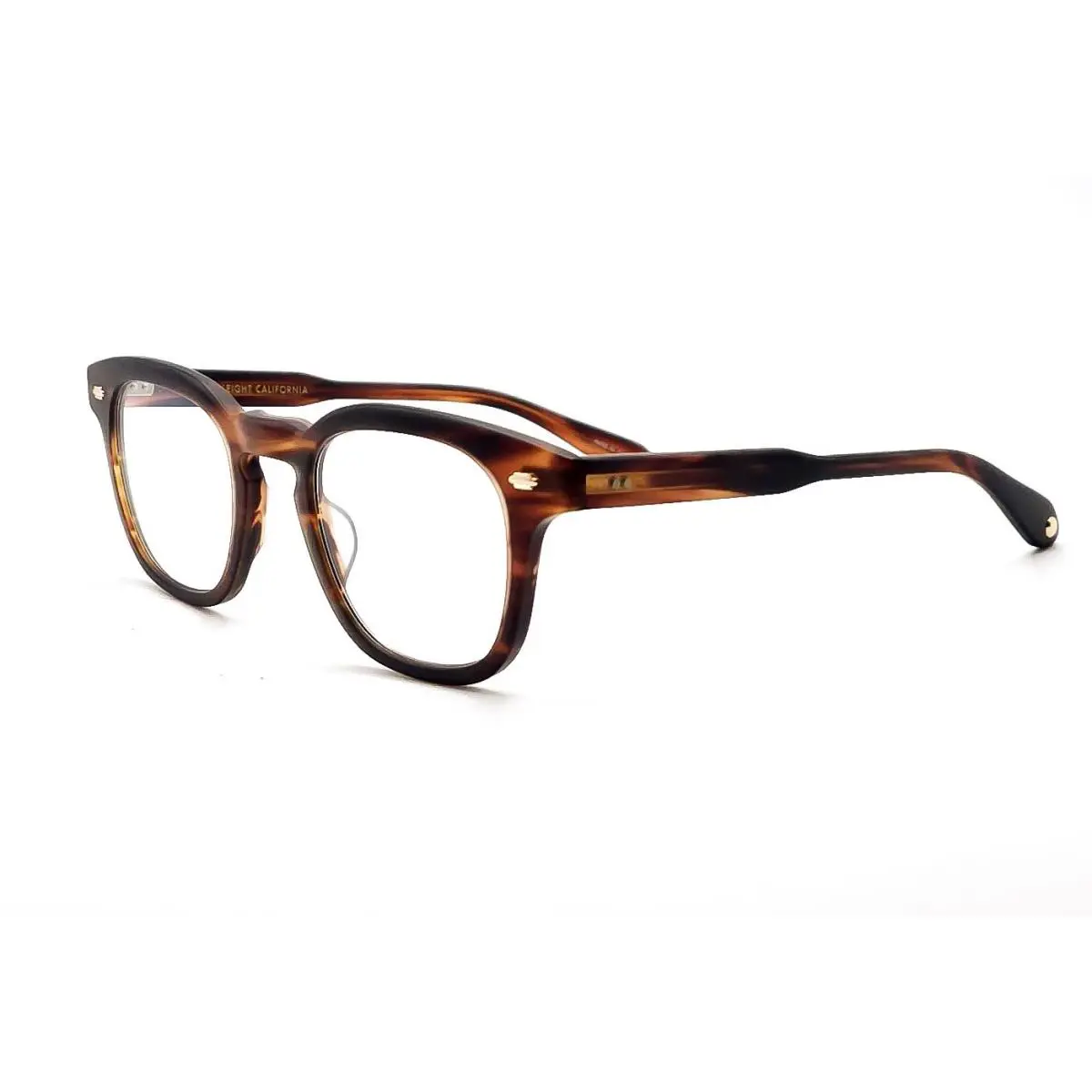 Garrett Leight Sherwood Sunglasses Matt Redwood Tortoise 47