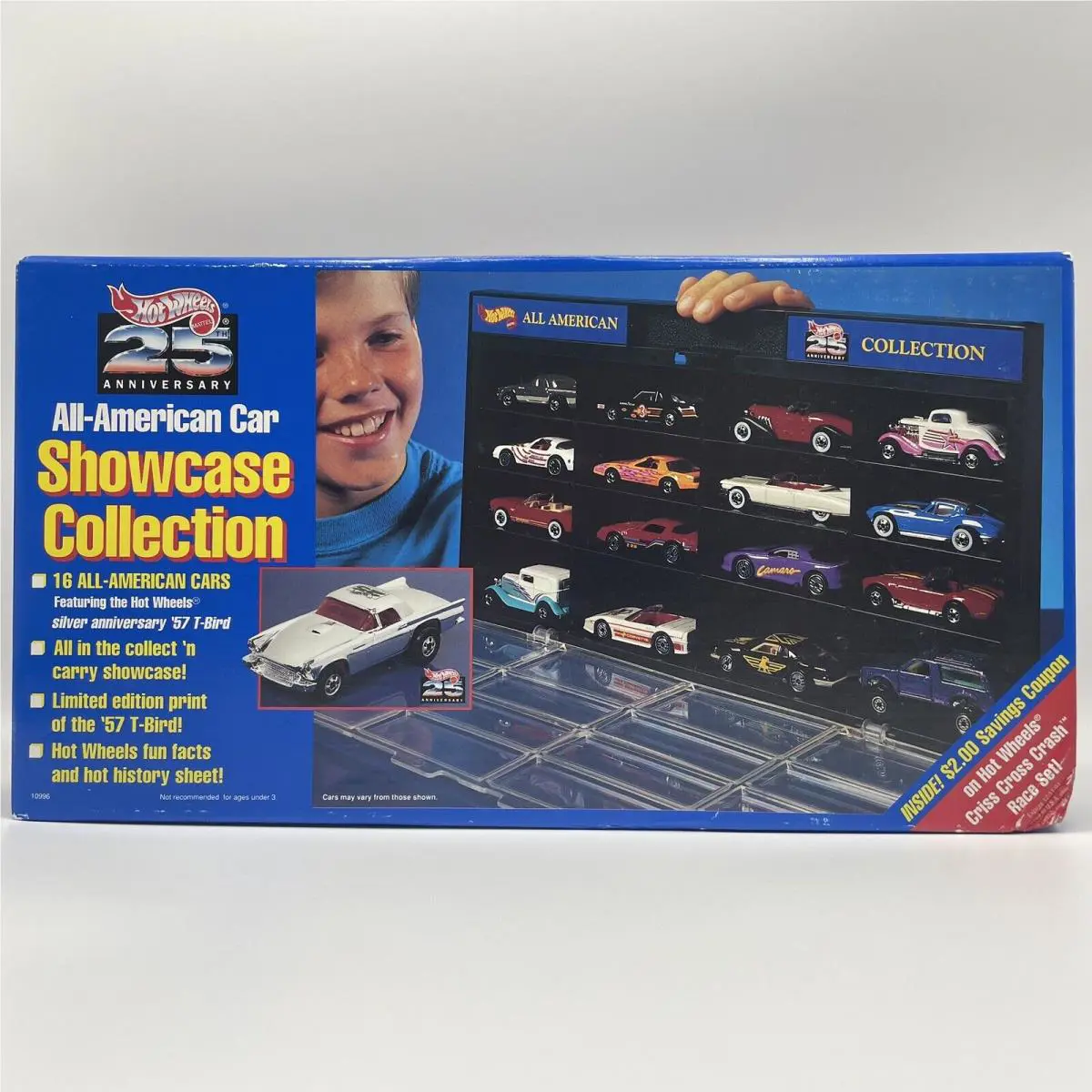 Hot Wheels 25th Anniversary All-american Car Showcase Collection 16 Car Set