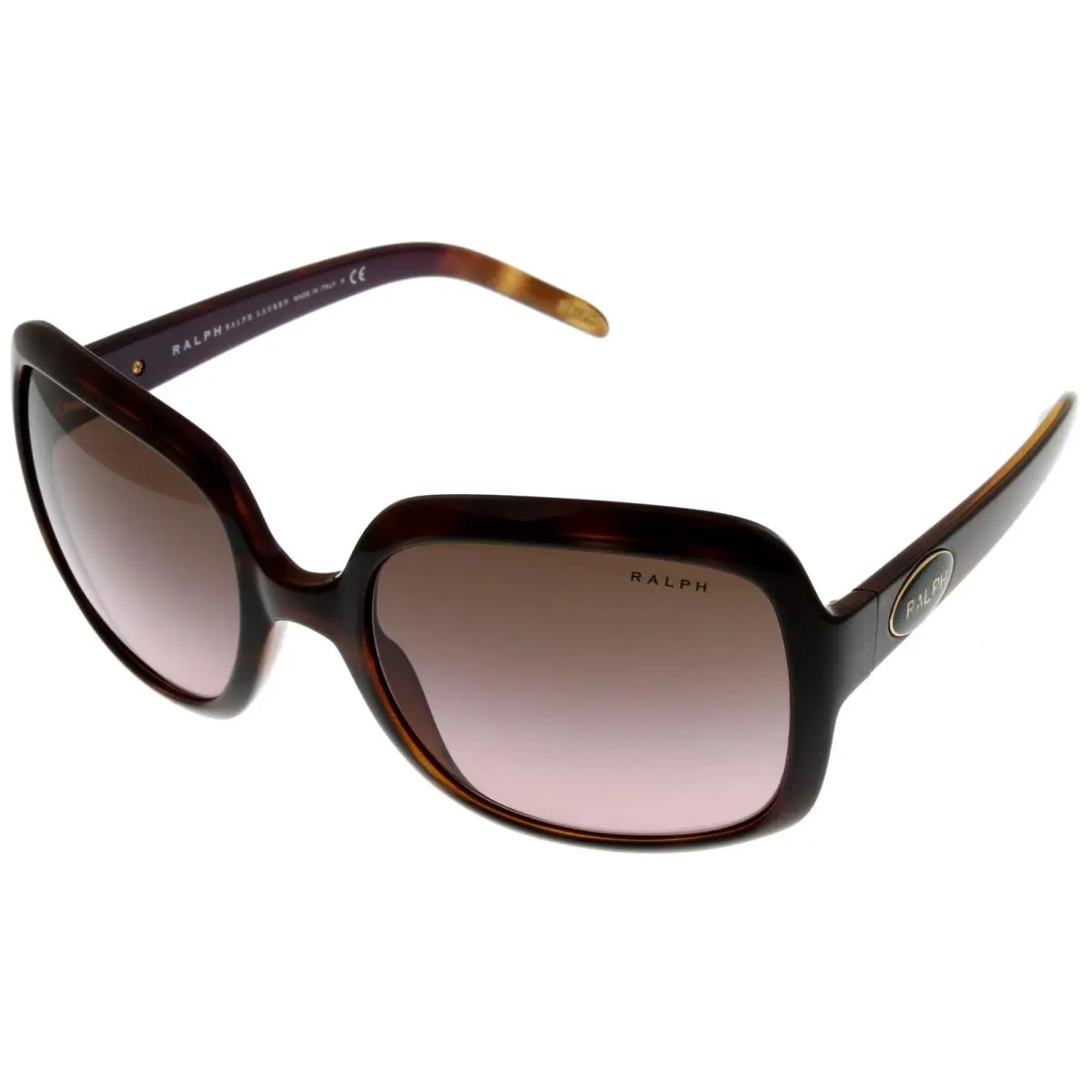 Ralph By Ralph Lauren Sunglasses Women Purple Violet Brown Square RA5047 715/14