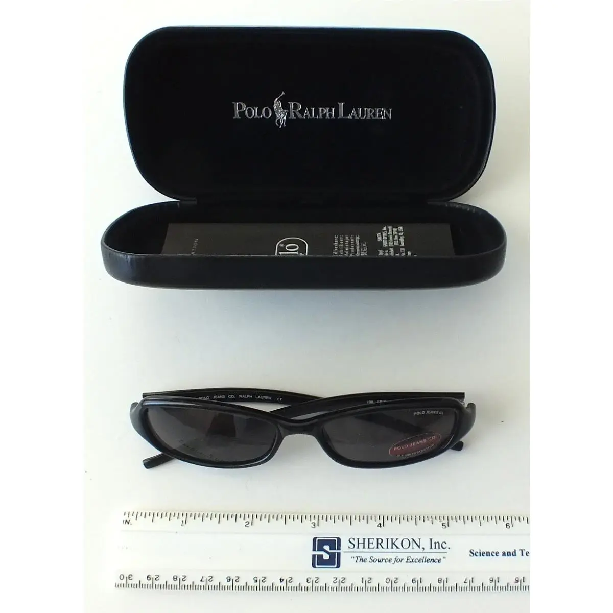 Polo Ralph Lauren 130 Erin D28R6 Black Sunglasses