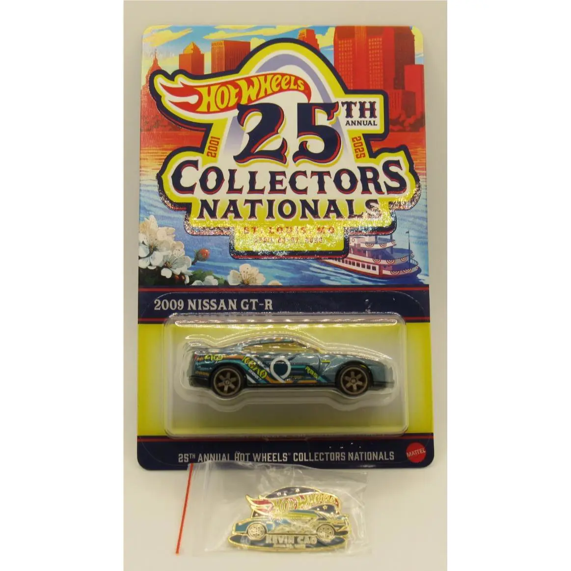 Hot Wheels 25th Nationals/convention Dinner 2009 Nissan Gt-r W/pin Kevin Cao