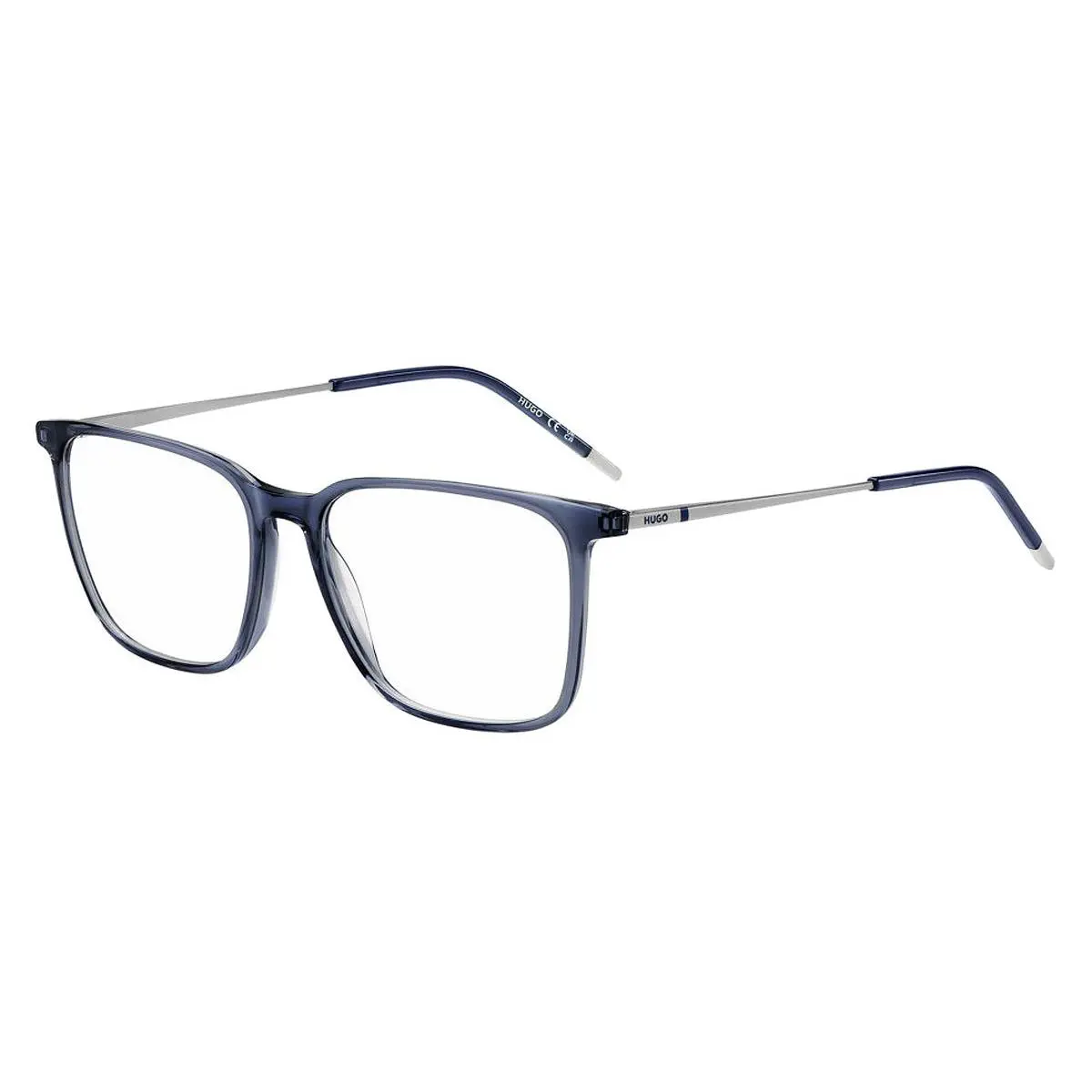 Hugo Boss HG 1288 Eyeglasses Men Blue Silver 54mm - Frame: Blue Silver, Lens: Demo