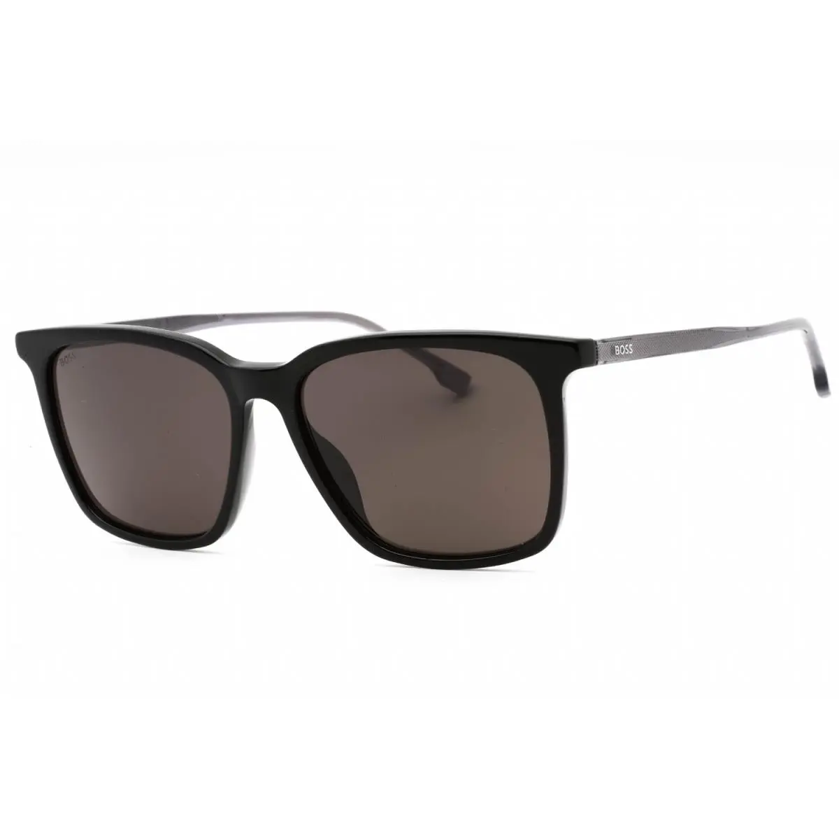 1086 S IT 0807 IR Sunglasses Black Frame Gray Lenses 56mm by Hugo Boss