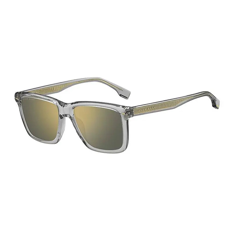 Hugo Boss Boss 1317/S 0KB7 CW Grey/green Gold Mirror 55-18-145 Sunglasses