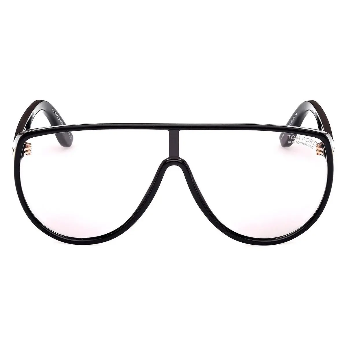 Tom Ford FT1182 Achilles Sunglasses Male Shiny Black 138mm