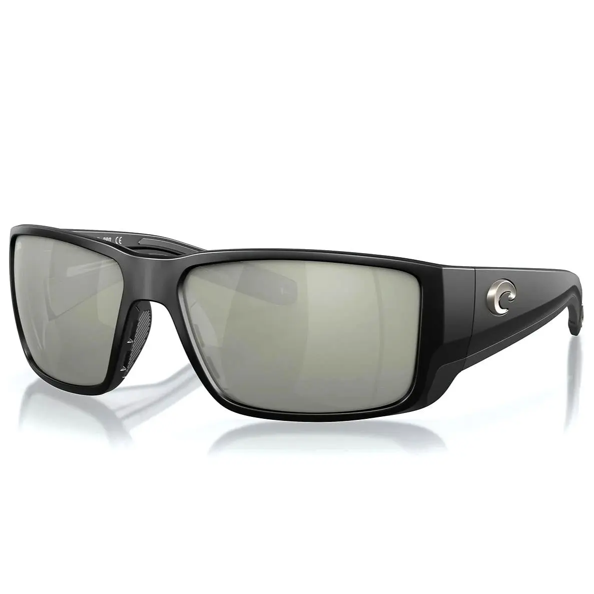 Costa Del Mar Blackfin Pro Matte Black/gray Mirror 580G Polarized Sunglasses