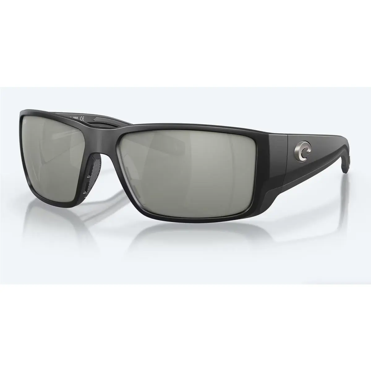 Costa Del Mar Blackfin Polarized Sunglasses Pro Black / Gray Silver Glass 580G