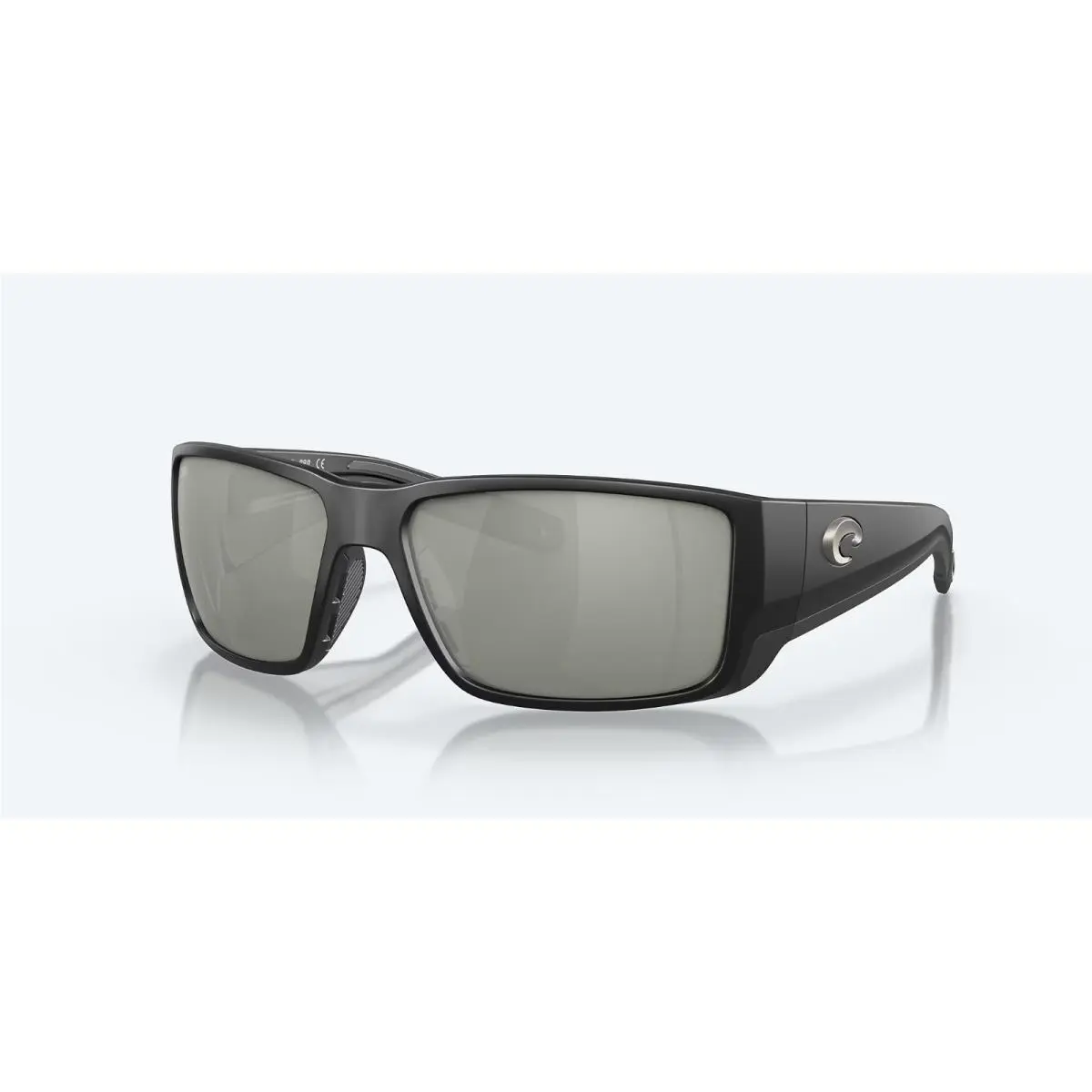 Blackfin Polarized Sunglasses Pro Black / Gray Silver Glass 580G by Costa Del Mar