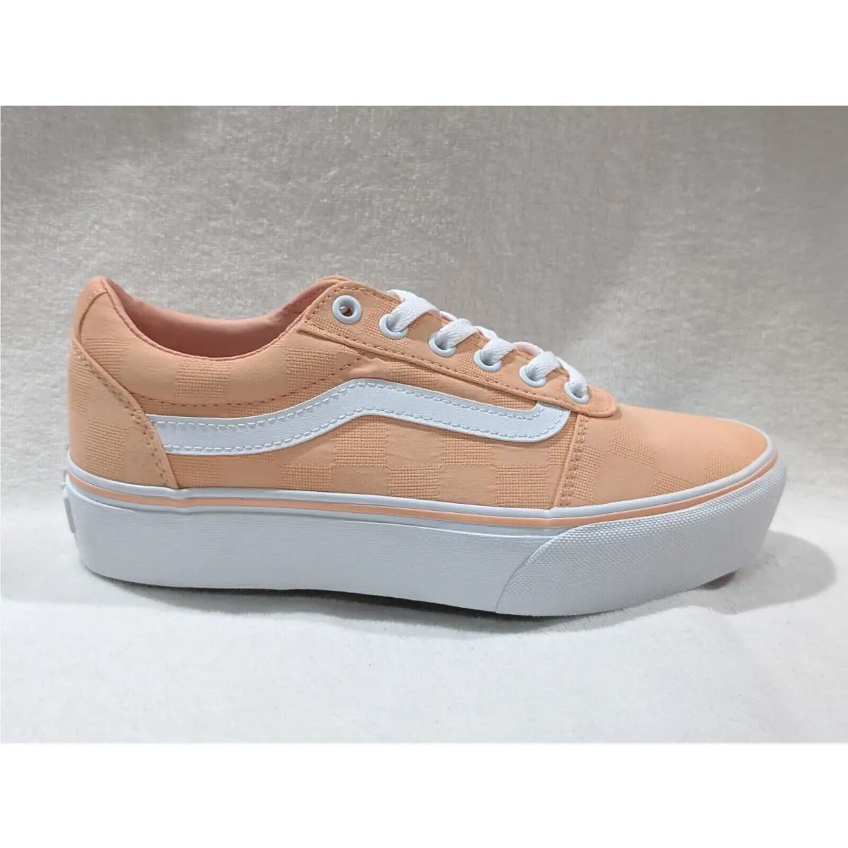 Vans shoes - VANS Ward Platform - Ward Platform - VN0A3TLCBBC - Peach 4