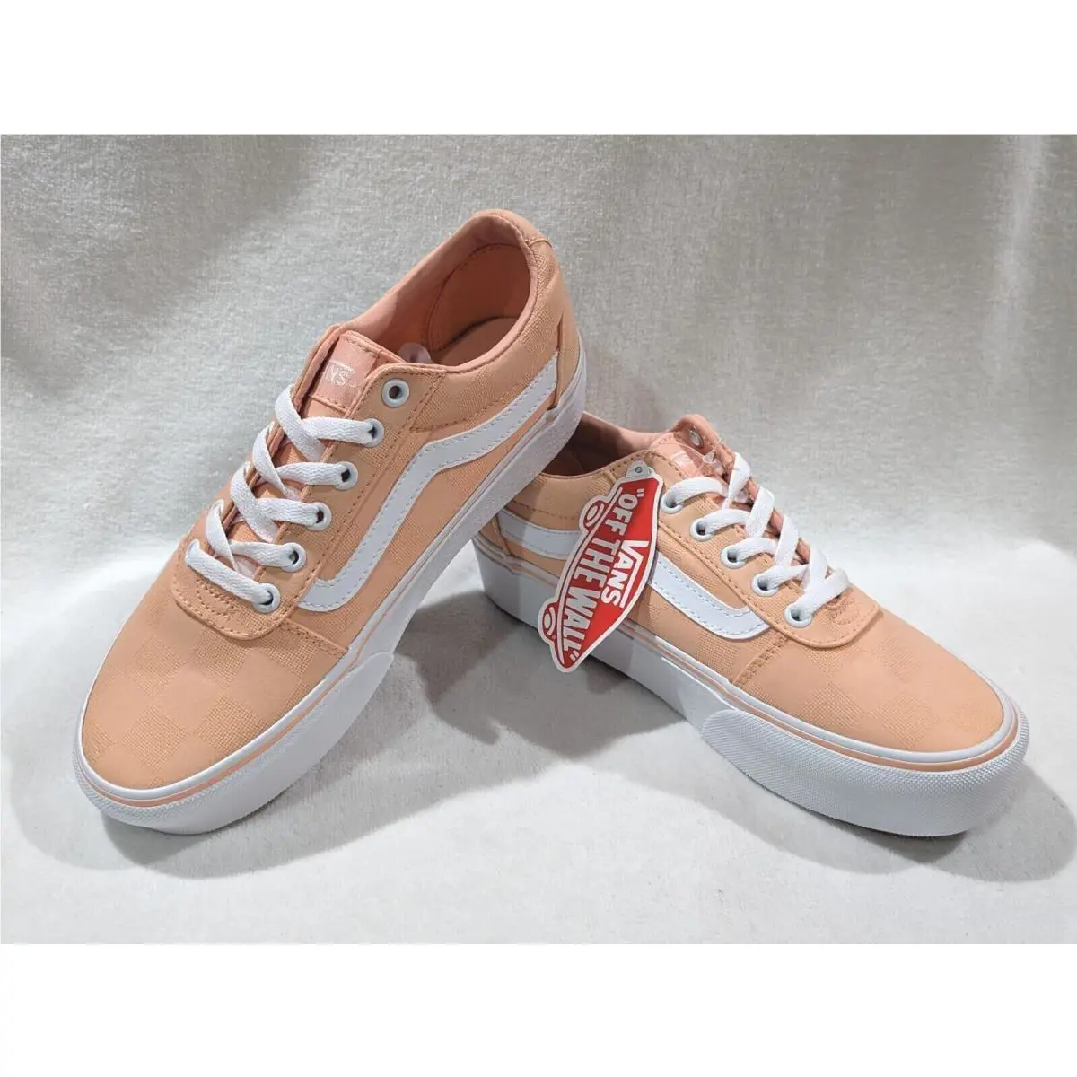 Vans shoes - VANS Ward Platform - Ward Platform - VN0A3TLCBBC - Peach 8