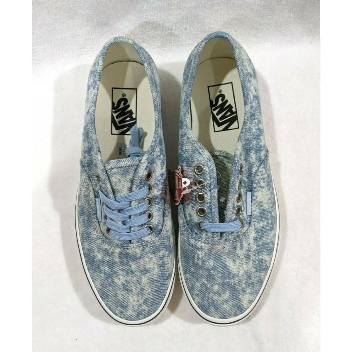 Vans shoes - Vans Authentic - Authentic - VN0A5HZS9FM - Denim Blue/White 0