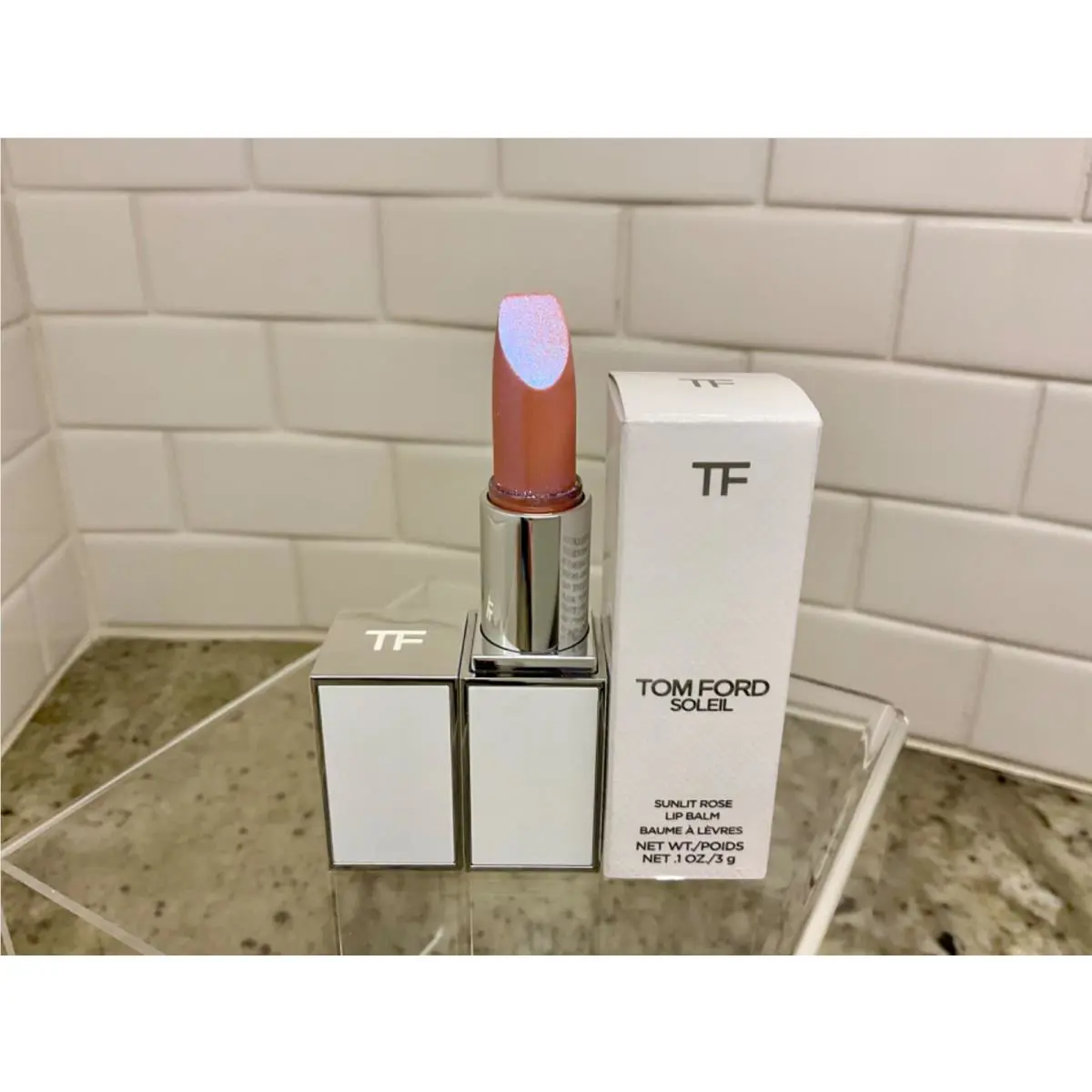 Tom Ford Soleil Sunlit Rose Lip Balm Full Size