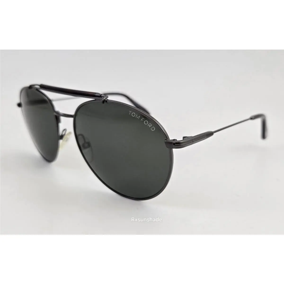 Tom Ford Sunglasses TF 338 Colin Color 09N Gun Gray Round Size 58 Mens
