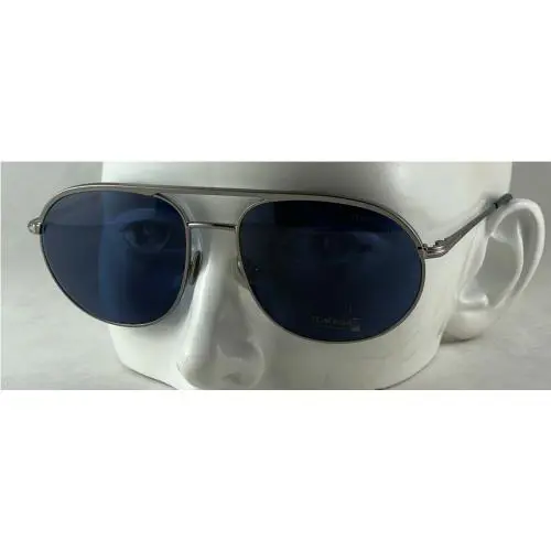 Tom Ford Gio TF772 TF 772 13V Silver/blue Sunglasses 59-17-140