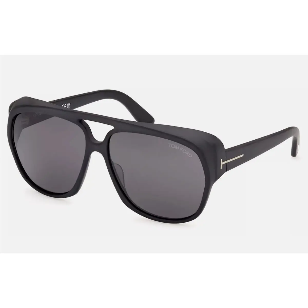 Tom Ford Sunglasses Jayden TF 1103 02A 61-13 Matte Black Frame W/gray Lenses