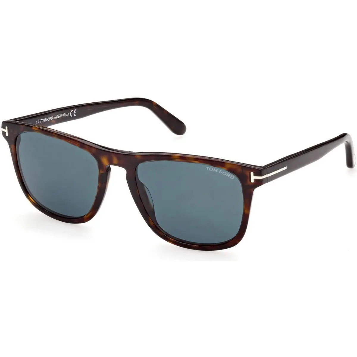 GERARD-02 FT 0930 52V Shiny Classic Dark Havana / Dark Teal 56MM by Tom Ford