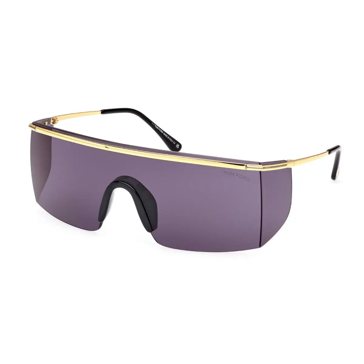 Tom Ford TF 980 FT0980 Pavlos-02 Shiny Deep Gold Smoke Lenses 30A Sunglasses