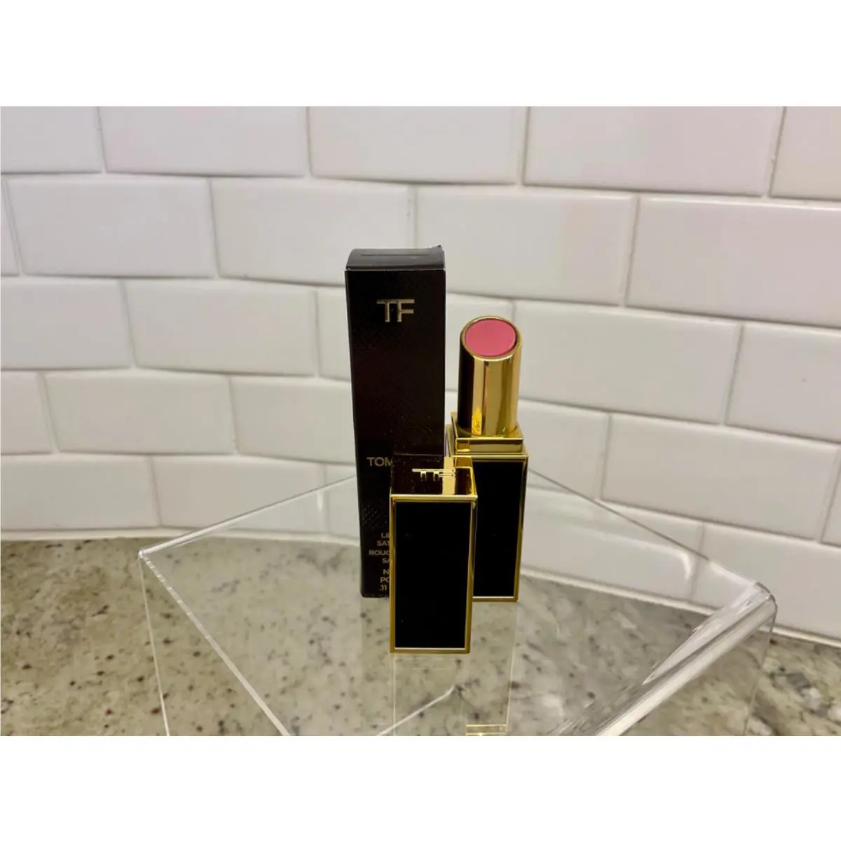 Tom Ford 04 Manhattan Rose Satin Matte Lipstick Full Size