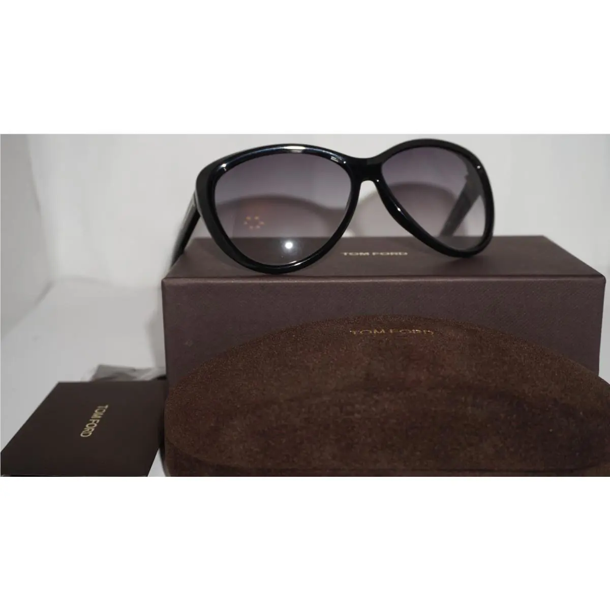Tom Ford Sunglasses Christophe Violet Purple Gradient TF279 90W 53 23 140