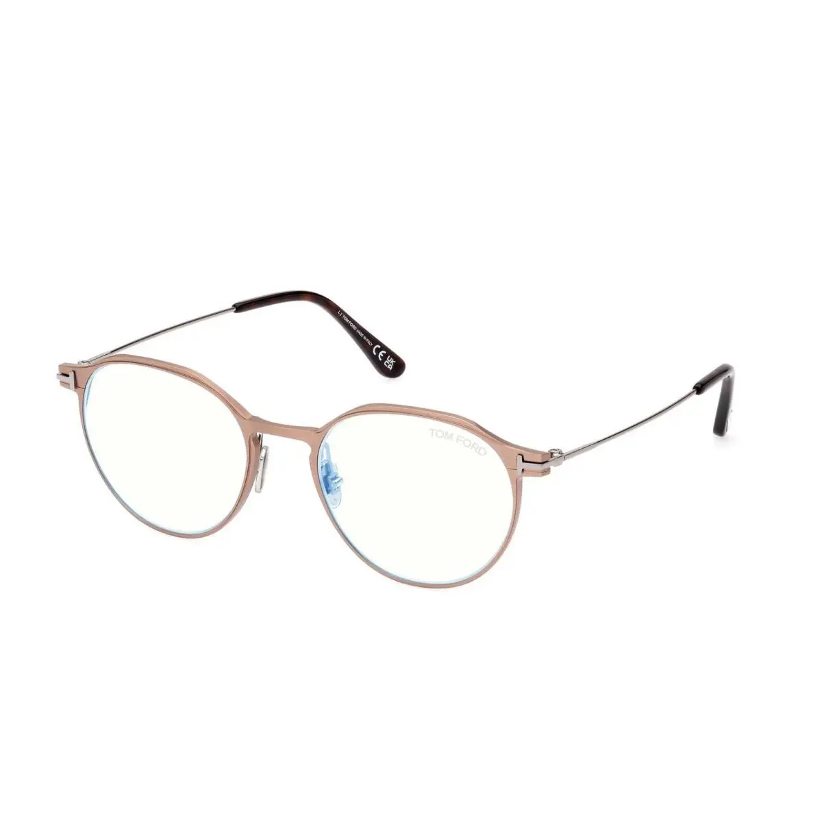 Tom Ford FT5866-B 035 Matte Light Bronze 52MM Eyeglasses 52-19-145