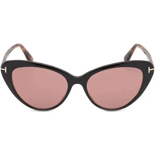 Tom Ford Harlow Black Ladies Sunglasses FT0869-05Z 56-17-140