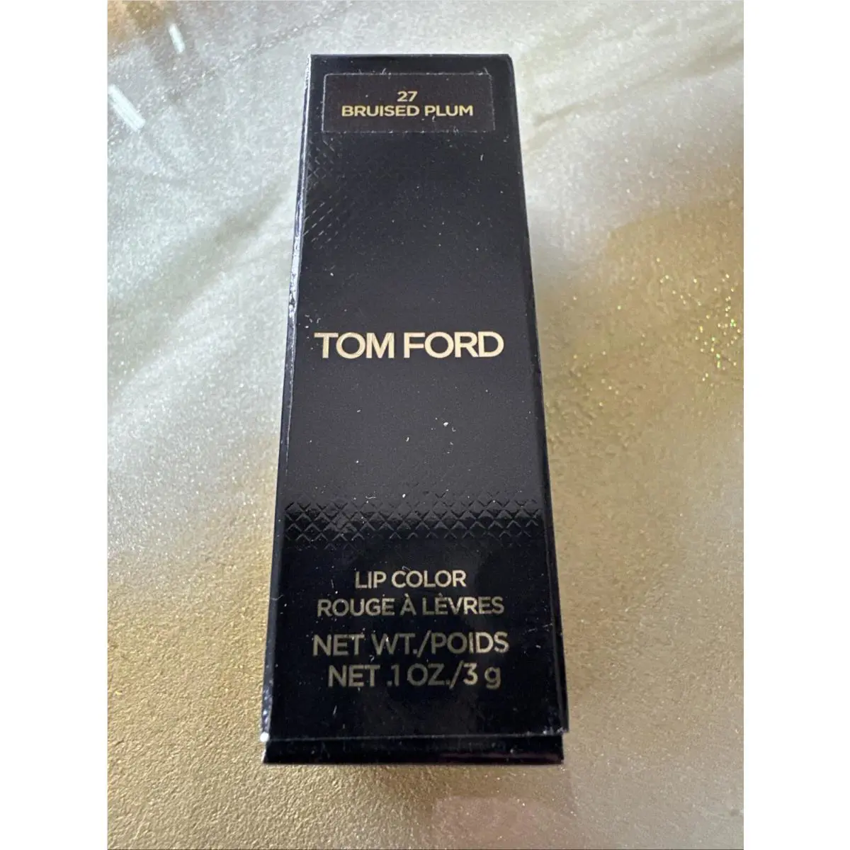 Tom Ford Lip Color Lipstick 27 Bruised Plum Deep Plum