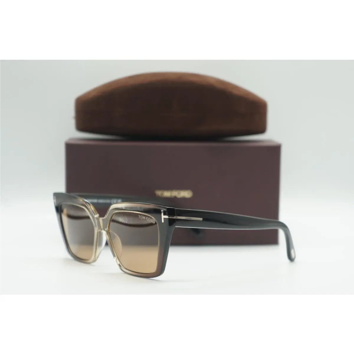 Tom Ford TF 1030 47J Light Brown Sunglasses Frames 53-15