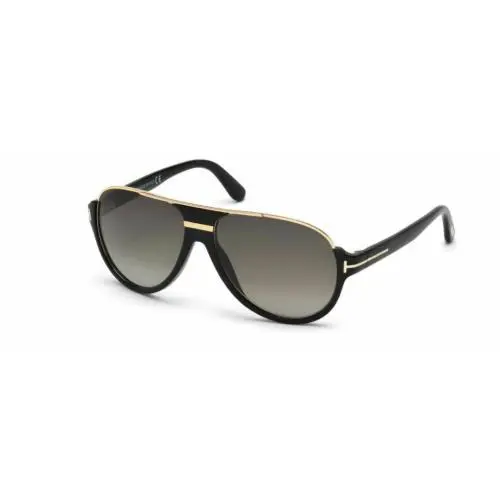 Tom Ford Dimitry FT0334 O1P Black Gradient Green Men`s Sunglasses
