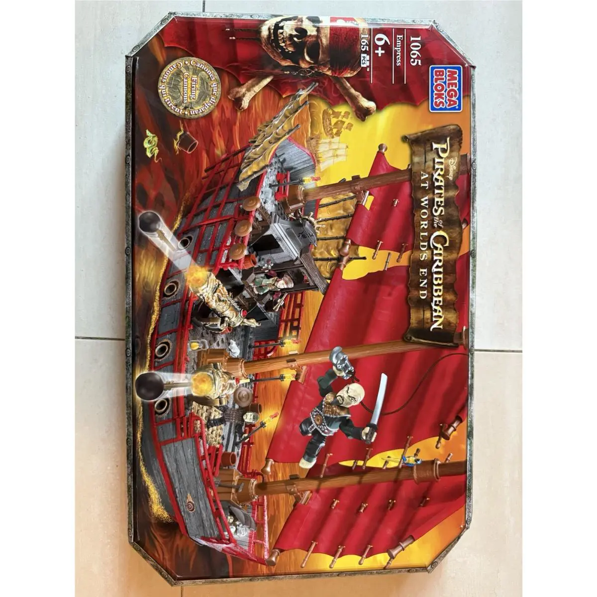 Mega Bloks Pirates OF The Caribbean Figures Empress Set 1065 Pirate Theme