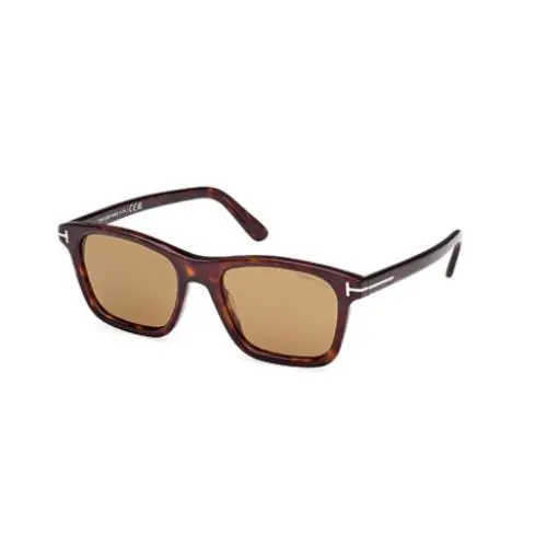Barron FT1179 52E Dark Havana/brown Square Men`s Sunglasses by Tom Ford