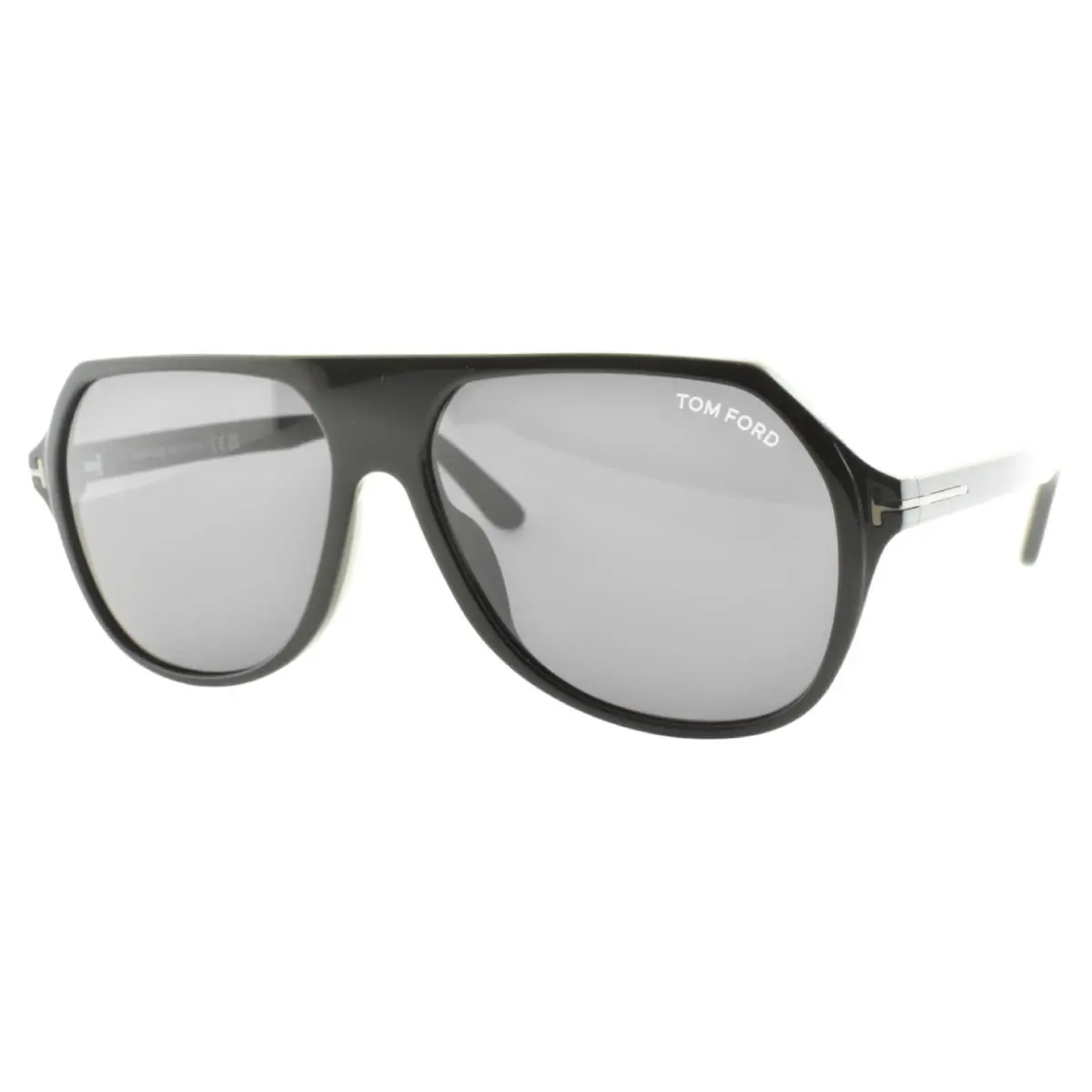 Hayes TF934-N 01A 59-14-145 Black Aviator Full Rim Mens Sunglasses by Tom Ford