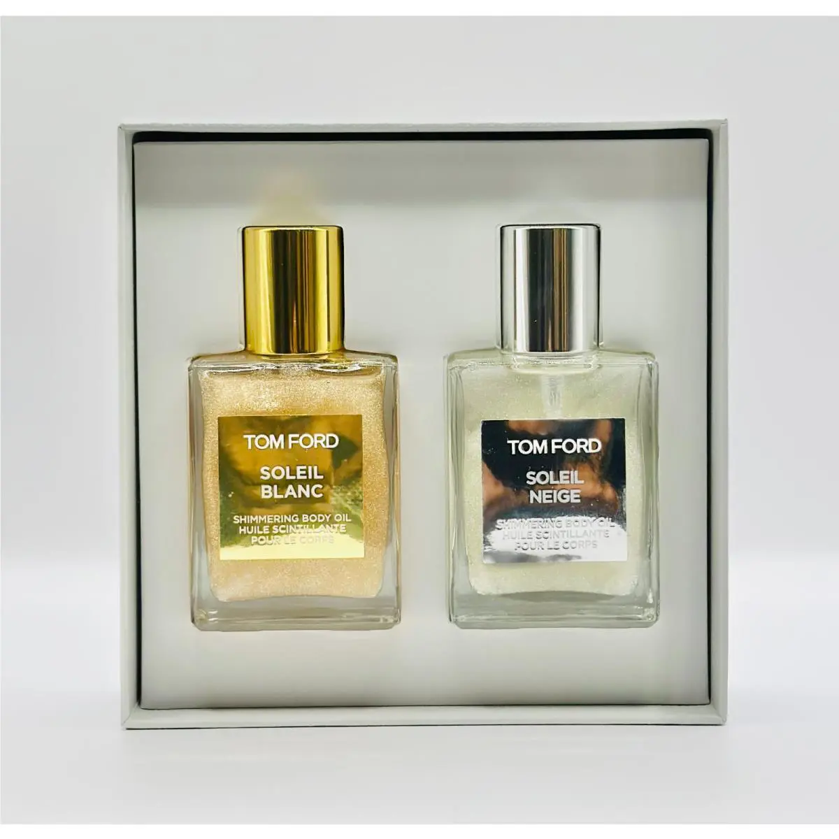Tom Ford - Soleil Shimming Body Oil Duo - Blanc/neige - 1.5 OZ