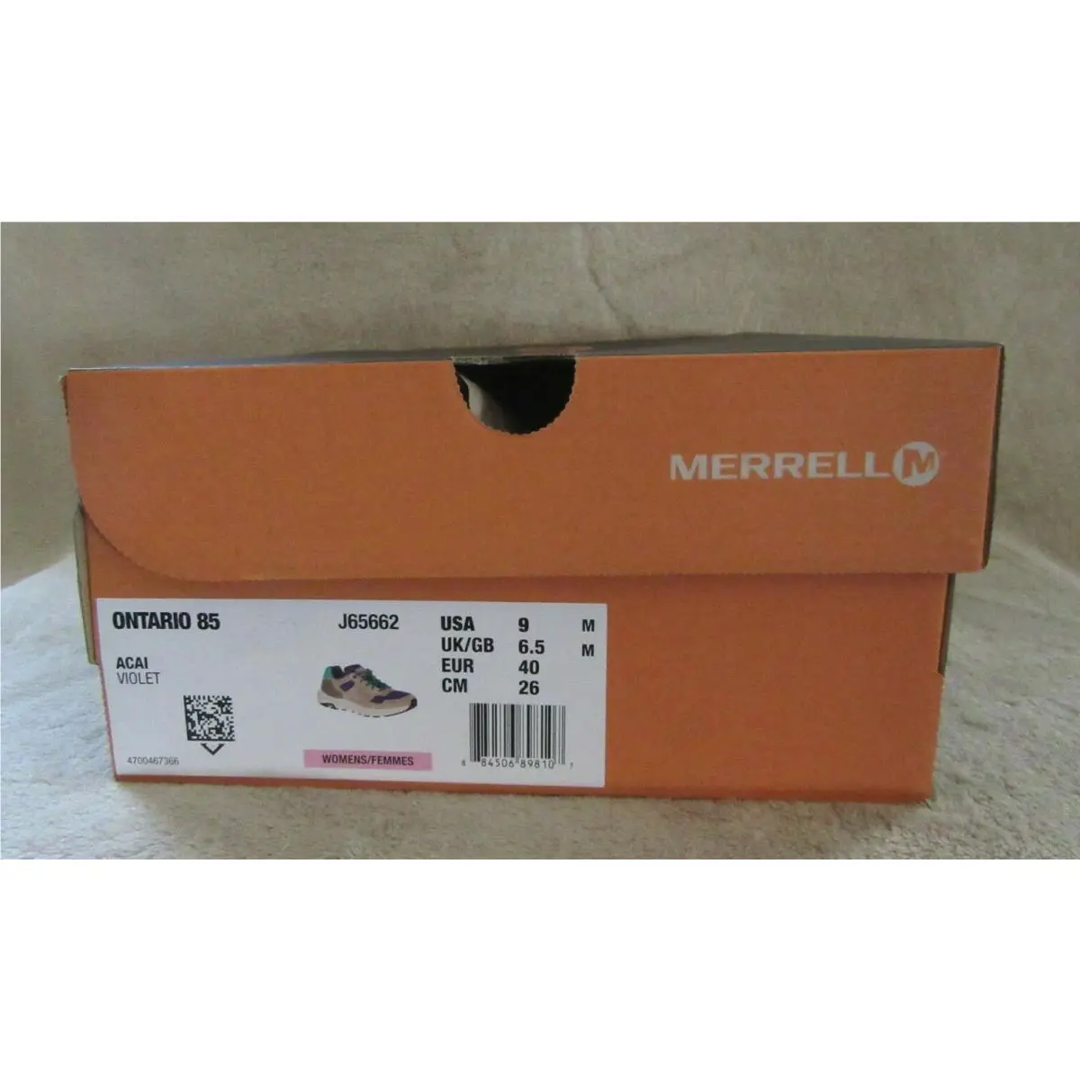 Merrell shoes - Merrell Ontario 85 - Ontario - Violet (UPC: 884506898107) 8