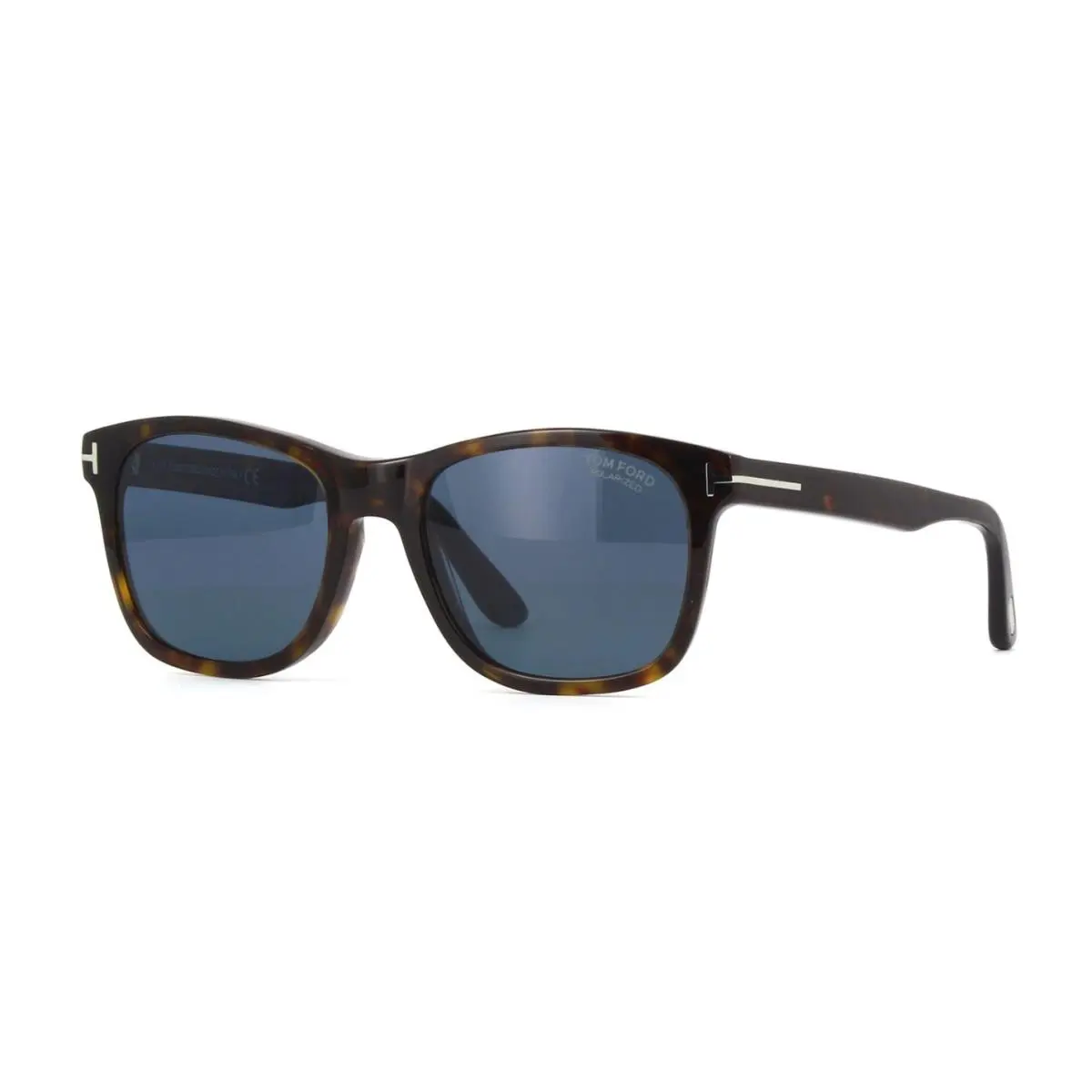 Tom Ford ERIC-02 FT 0595 Dark Havana/blue Polarized 52D Sunglasses