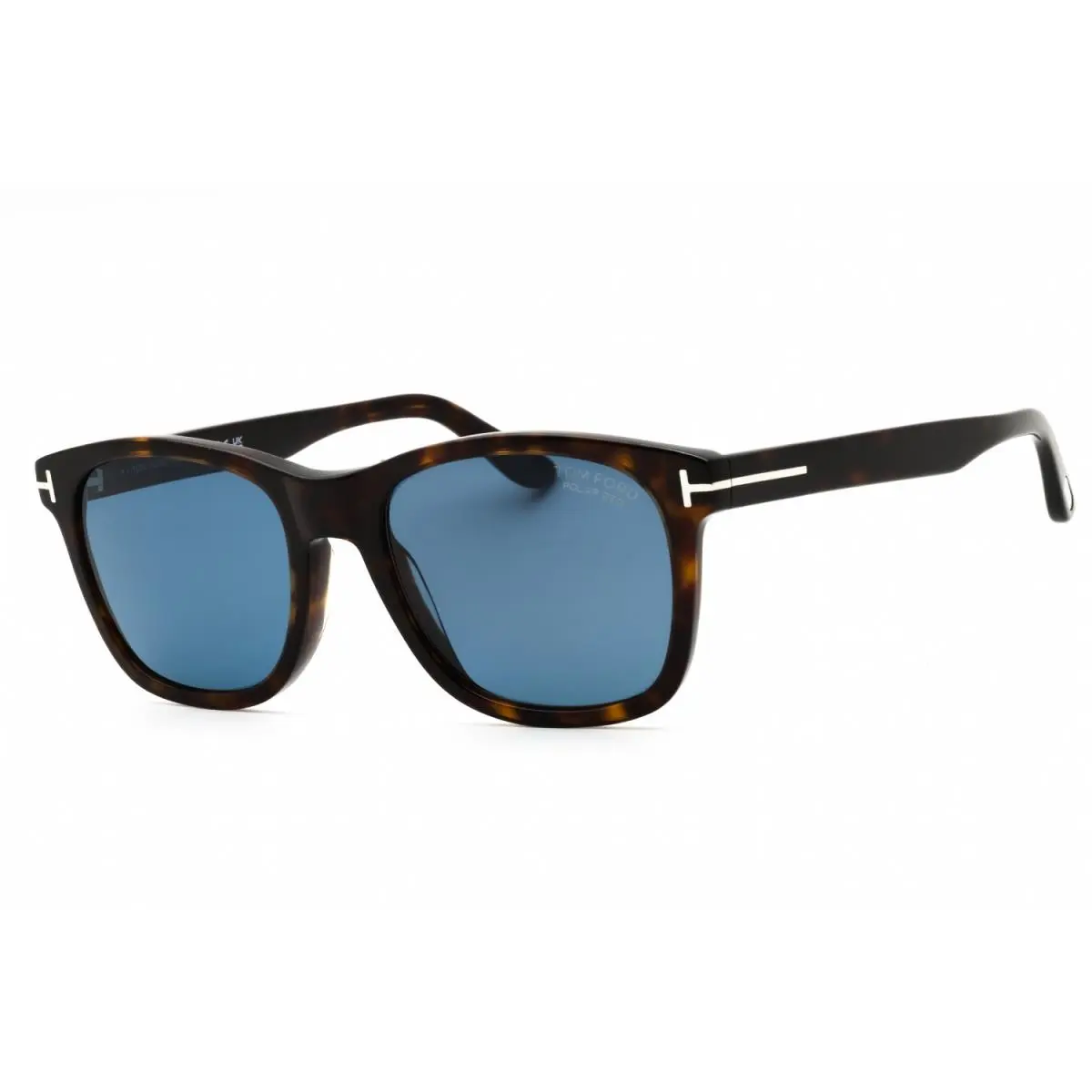 Tom Ford ERIC-02 FT0595 52D Sunglasses Havana Frame Blue Polarized Lenses 55mm