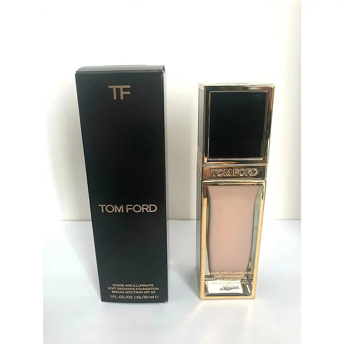 Tom Ford Shade Illuminate Soft Radiance Spf 50 Foundation 1.3 Ivory 1oz