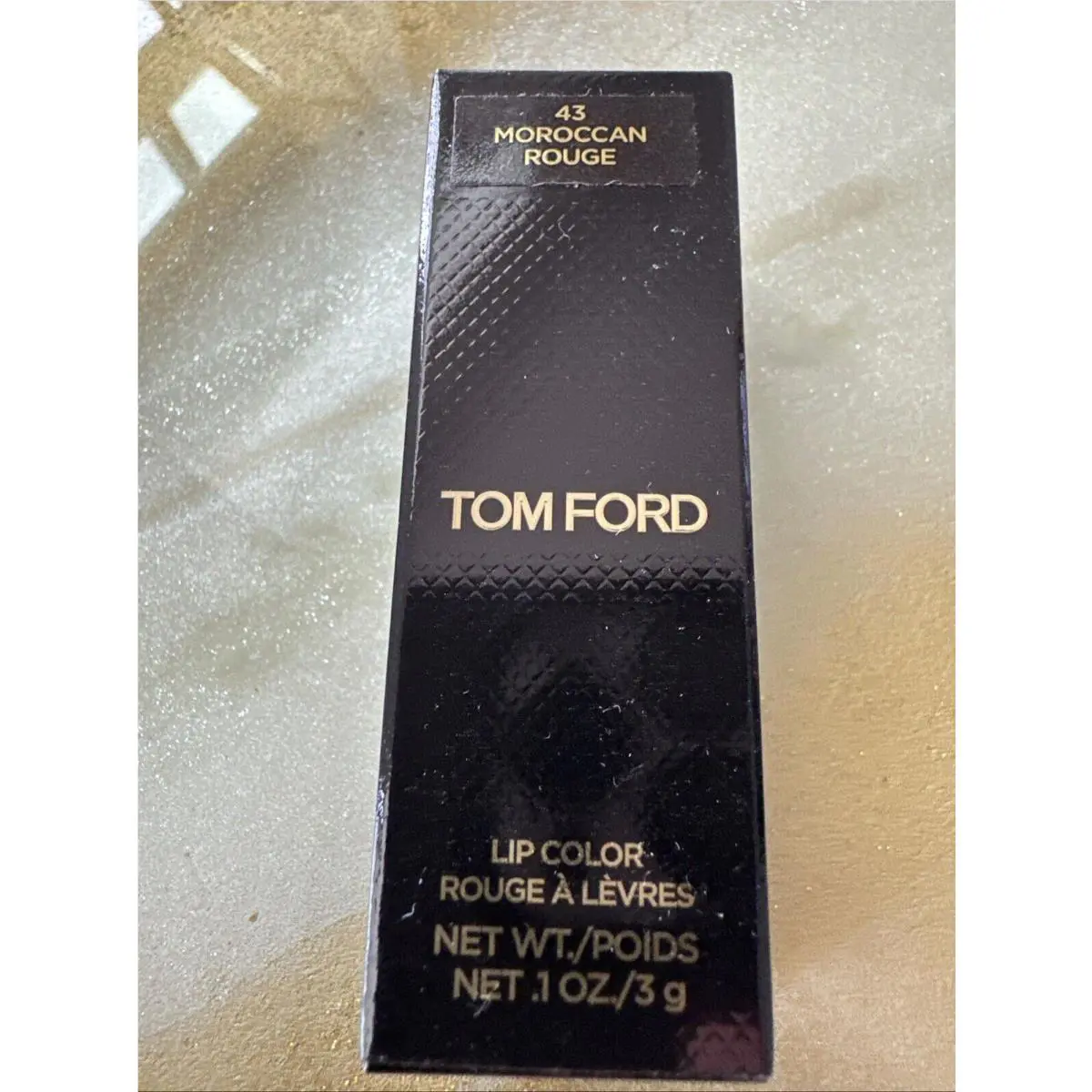 Tom Ford Lip Color Rouge A Levres 0.1oz./3g 43 Moroccan Rouge