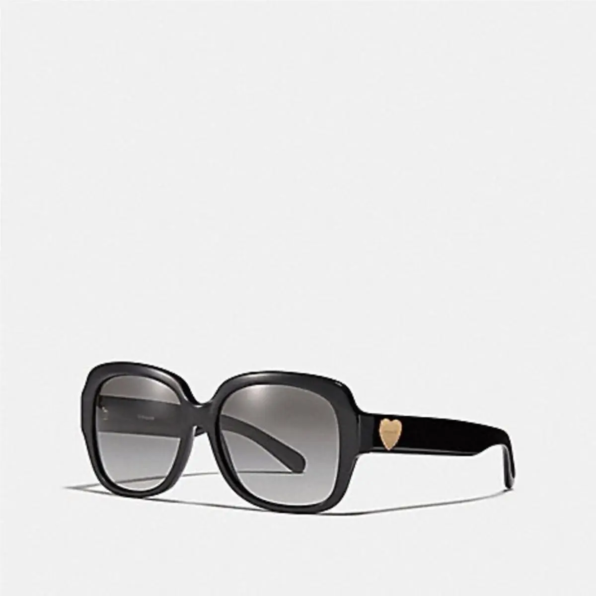 Coach Zoey Heart Sunglasses L1052 HC8251 Black Below Retail