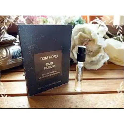 Tom Ford Oud Fleur 1.5mL Eau de Parfum Carded Sample Unisex Dark Sultry