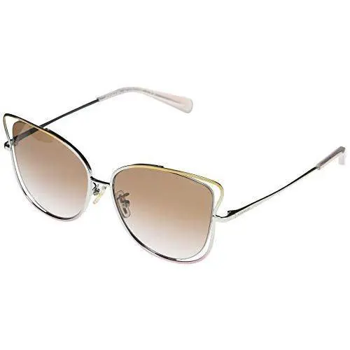 Coach L1108 HC7106 Sunglasses 933713-55 - Brown Rose Gradient HC7106-933713-55