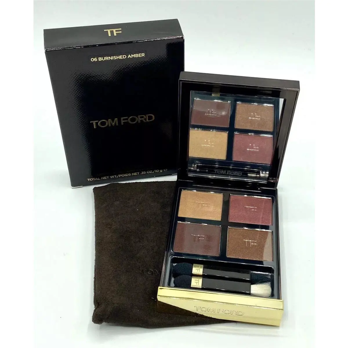 Tom Ford Eye Color Quad 06 Burnished Amber Very Rare