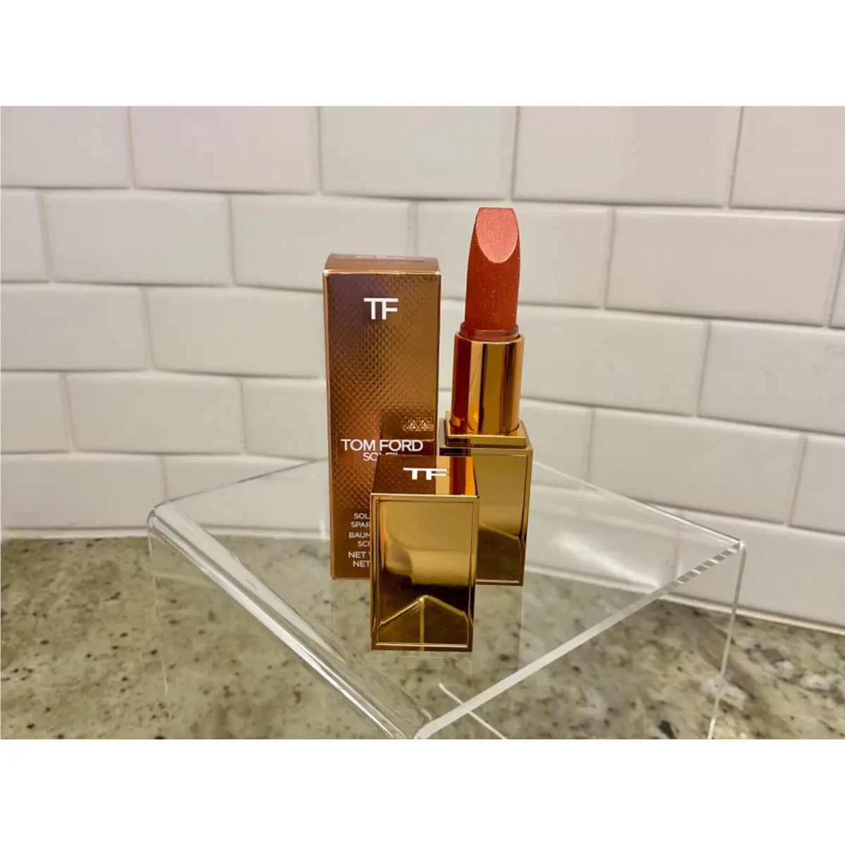 Tom Ford Soleil 02 Sun Spark Lip Balm Limited Edition Full Sz