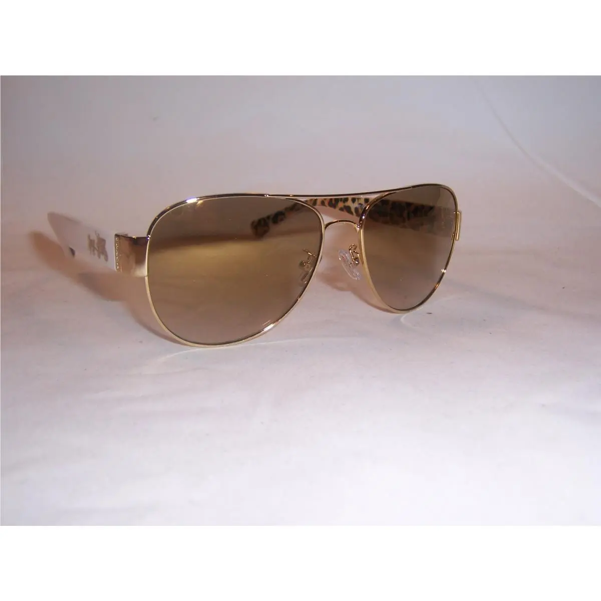 Coach Sunglasses HC 7059 L138 92496E Gold/gold Mirror