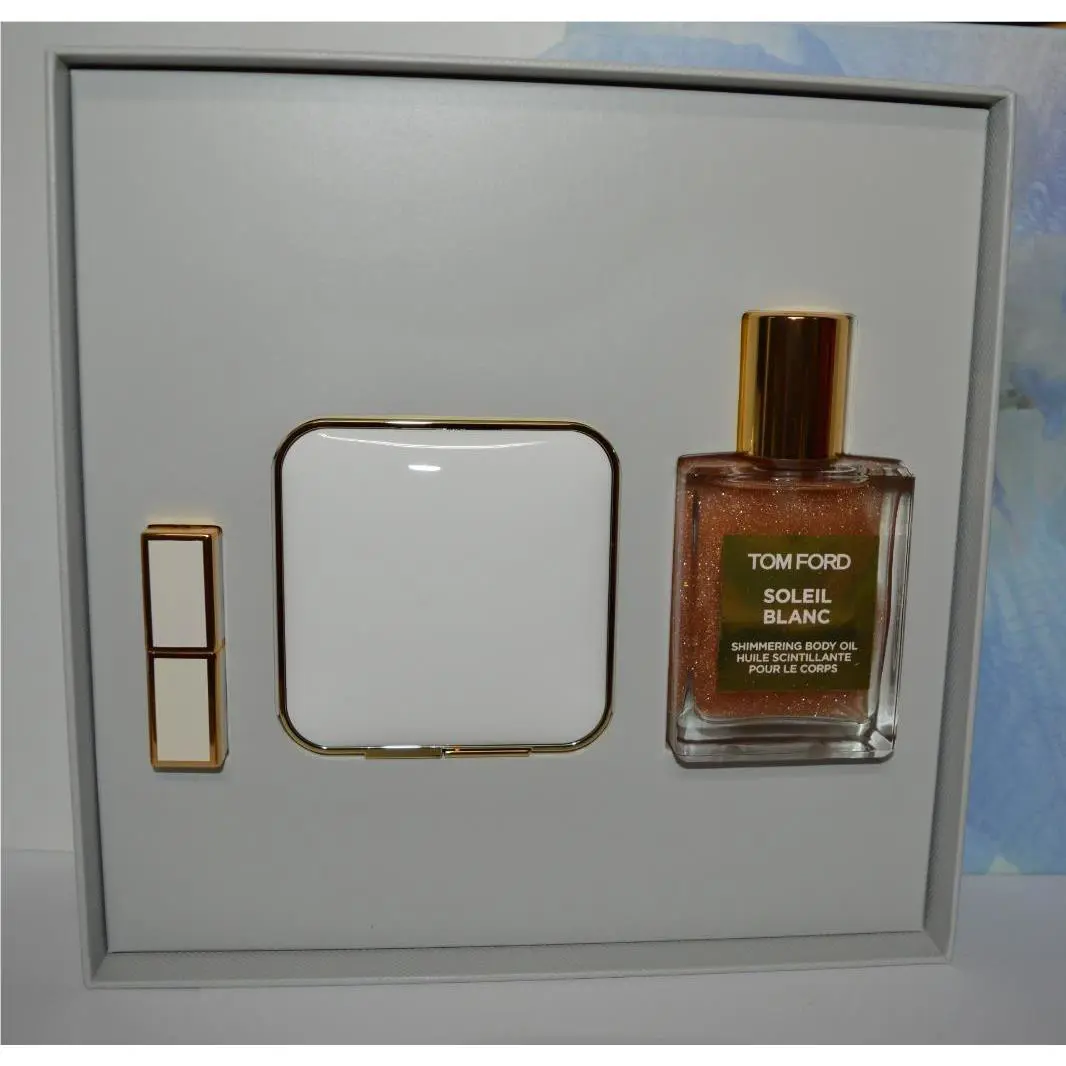 Tom Ford Soleil Look Set with Lip Color/highlighting Duo/shimmering Body Oil