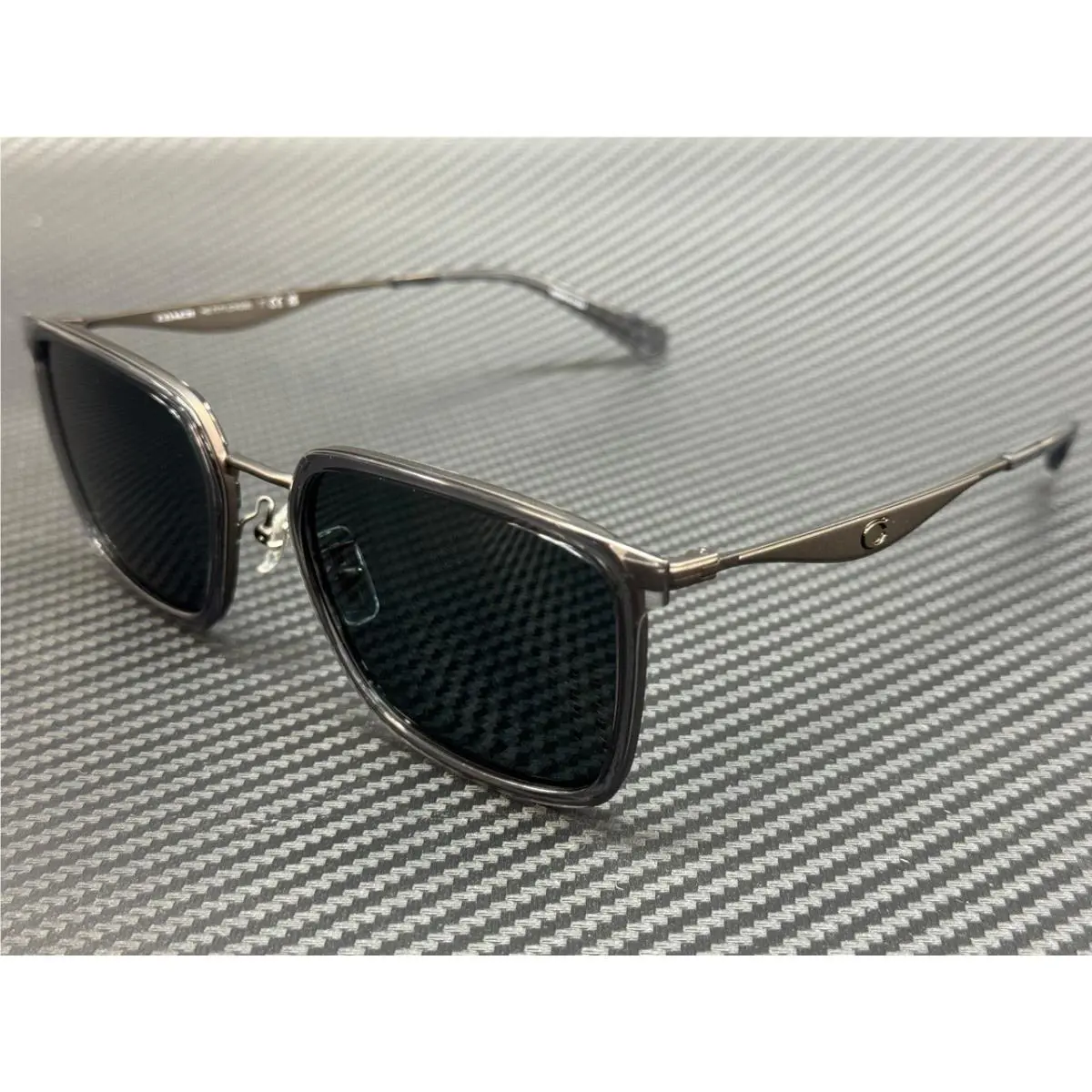 Coach HC7171 945755 Gunmetal Grey Men`s 56 mm Sunglasses
