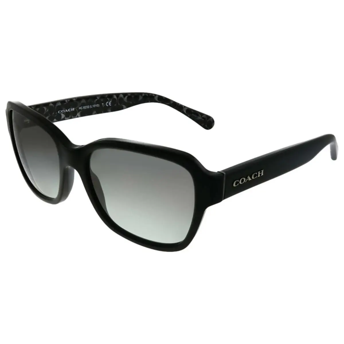 Coach HC8232 551011 Black - Grey 56mm Sunglasses / /