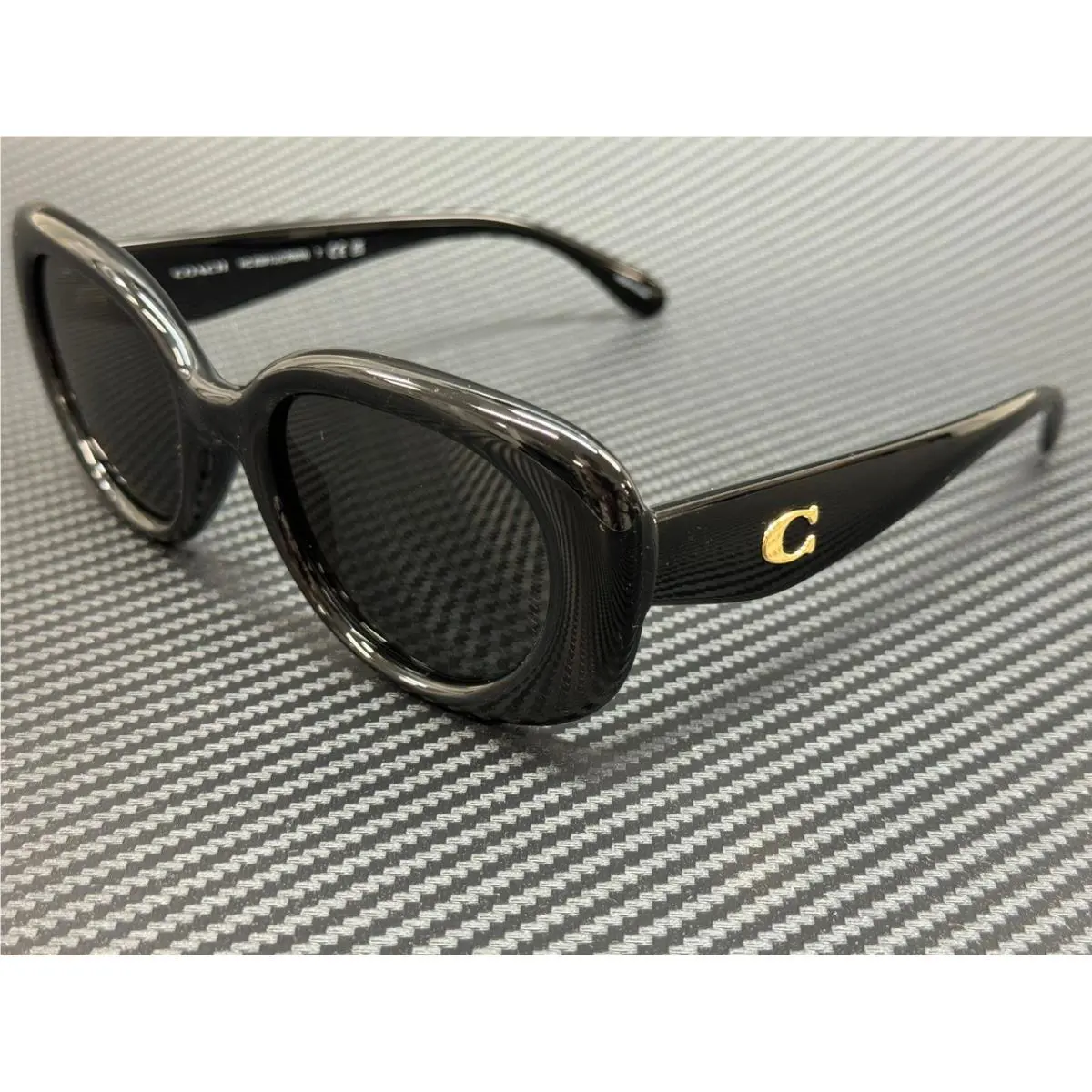 HC8391U 500287 Black Grey Women`s 53 mm Sunglasses by Coach