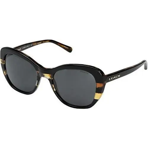 Coach Woman Sunglasses Multicolor Lenses Acetate Frame 52mm